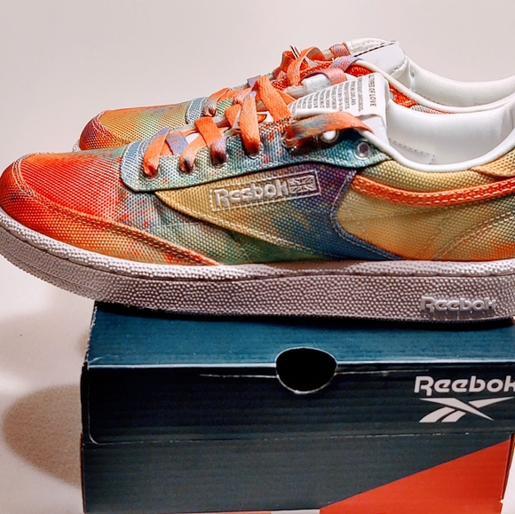 Reebok Club C 85 Pride Multi Color (FX4772) Size 6 - Picture 14 of 15